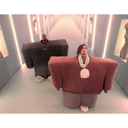 Канье Уэст и Lil Pump ставят точку в oversize-тренде